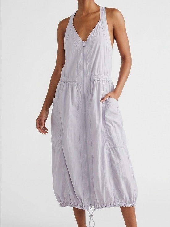 Daily Practice Dresses & Skirts - Daily Practice by Anthropologie Free Fall Dress L Folkstone Gray Utility Chic